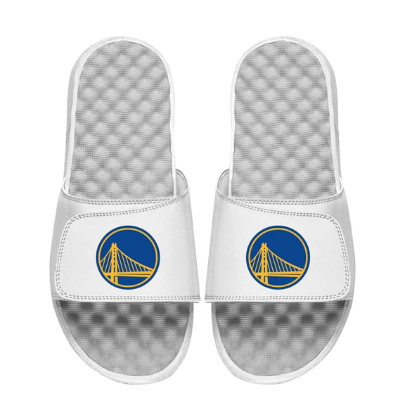 Unisex ISlide White Golden State Warriors Primary Logo Slide Sandals