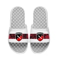 thumbnail image 1 of Unisex ISlide White Northeastern Huskies Distressed Slide Sandals, 1 of 1