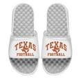thumbnail image 1 of Unisex ISlide White Texas Longhorns Football Varsity Slide Sandals, 1 of 1