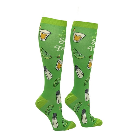 Unisex If Youre Gonna Be Salty Bring Tequila Drinking Compression Socks for Women and Men