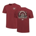 thumbnail image 1 of Unisex Image One  Maroon Arkansas Razorbacks Hyper Local Campus Statue T-Shirt, 1 of 3