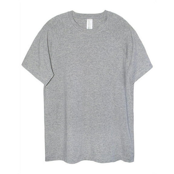 Unisex Impact Raglan T-Shirt HEATHER GREY S
