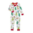 thumbnail image 1 of Unisex Infant Grinch Matching Family One-Piece Pajama Set - 12M, 1 of 1
