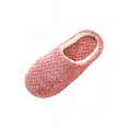 thumbnail image 1 of Unisex Jacquard Soft Bottom Suede Indoor Non-slip Cotton Slippers, 1 of 5