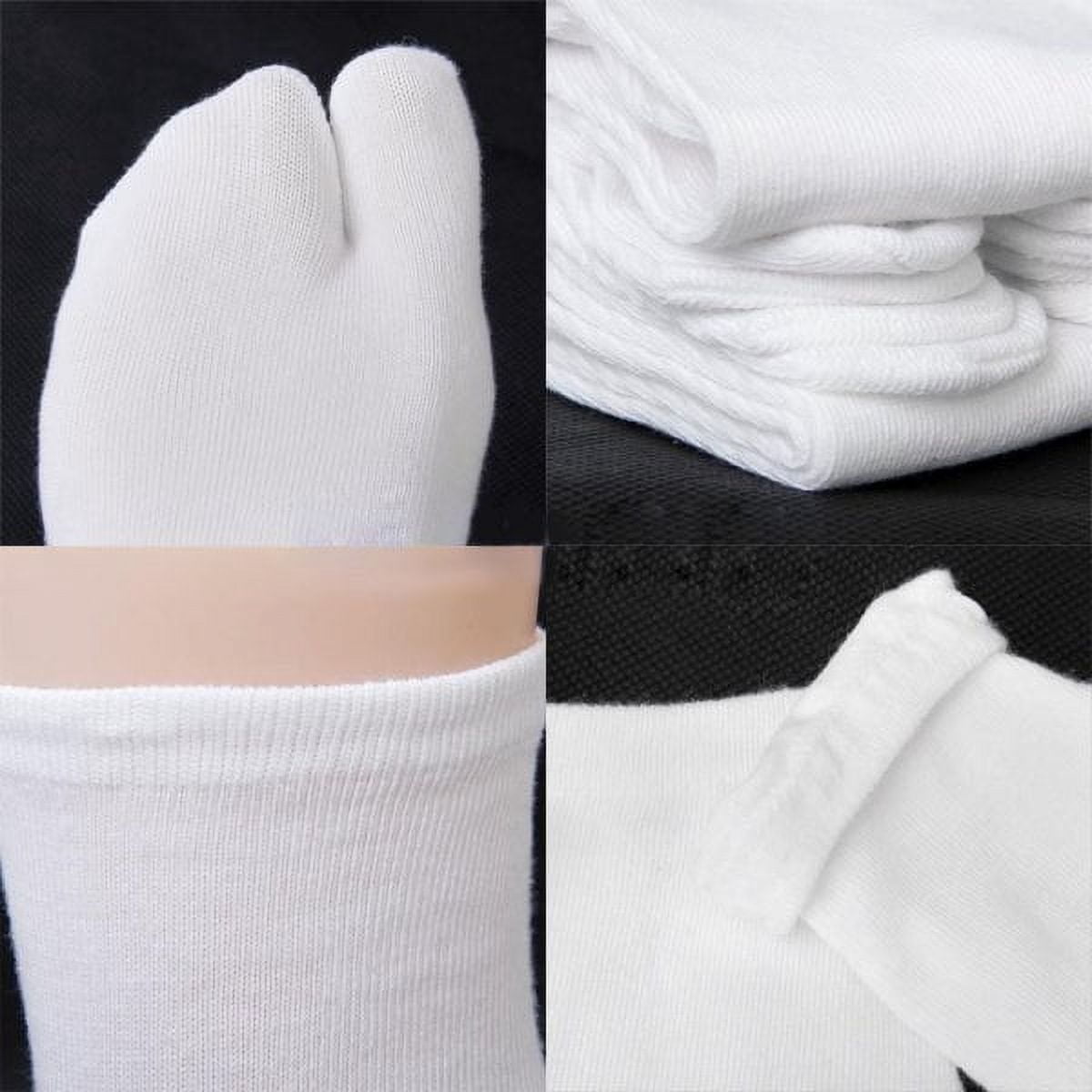 Calzini Infradito Donna Con Stampa 3D, 3 Paia, Divertenti E Originali, Bianco Taglia Unica, In Misto Traspirante