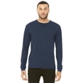 thumbnail image 1 of Unisex Jersey Long-Sleeve T-Shirt HEATHER NAVY XL, 1 of 2