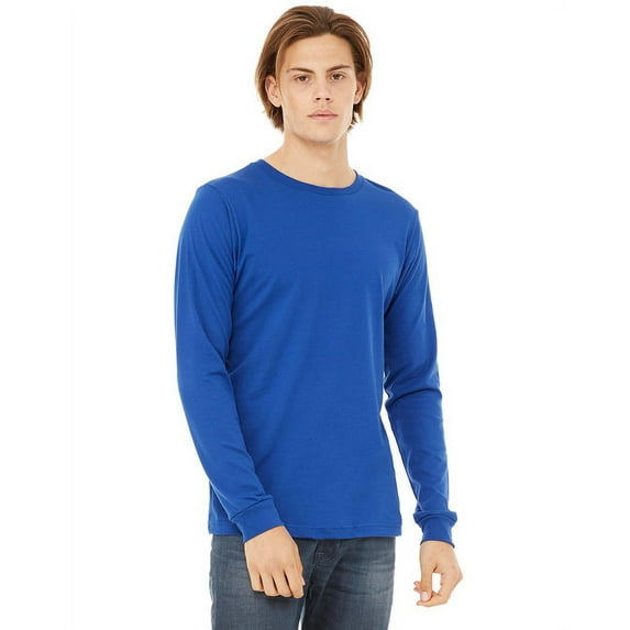 Unisex Jersey Long-Sleeve T-Shirt - TRUE ROYAL - L