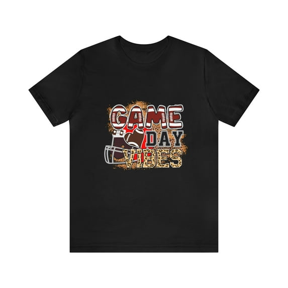 Unisex Jersey Short Sleeve Streetwear T-Shirt Football Game Day Vibes NFL