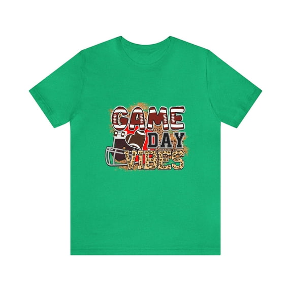 Unisex Jersey Short Sleeve Streetwear T-Shirt Football Game Day Vibes NFL