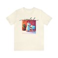 thumbnail image 1 of Unisex Jersey Short Sleeve T-shirt Joyful Tiny Cute Hippo Playing Piano, 1 of 12