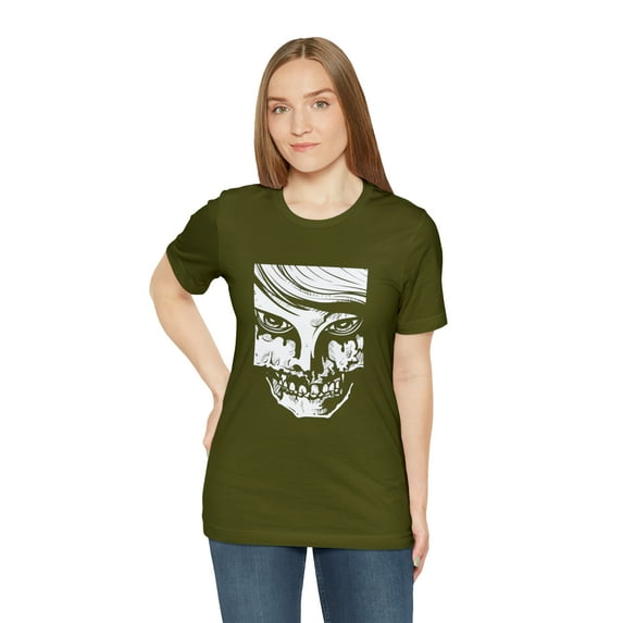 Unisex Jersey Short Sleeve T-shirt Zombie Girl Halloween Ready