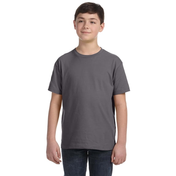 Unisex Jersey Short Sleeve Tee , 3001CVC , HTHR TRUE ROYAL , Large