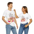thumbnail image 1 of Unisex Jersey Short Sleeve Tee Be My Valentine Bisquit, 1 of 10