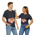 thumbnail image 1 of Unisex Jersey Short Sleeve Tee Be My Valentine Bisquit, 1 of 10