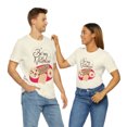 thumbnail image 1 of Unisex Jersey Short Sleeve Tee Be My Valentine Bisquit, 1 of 10