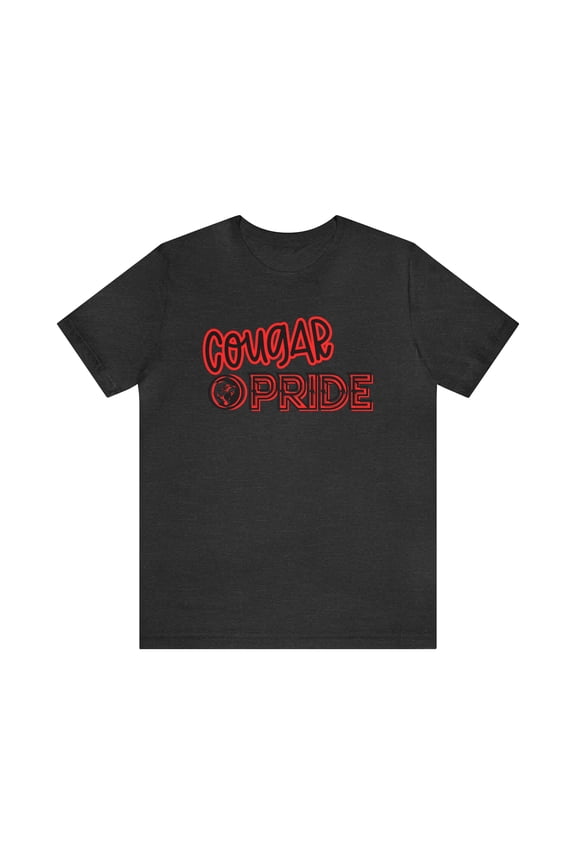 Unisex Jersey Short Sleeve Tee Cougar Pride