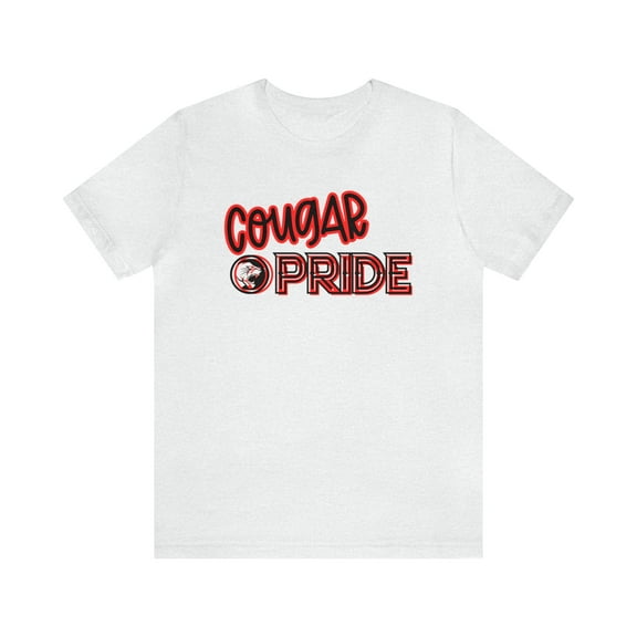Unisex Jersey Short Sleeve Tee Cougar Pride