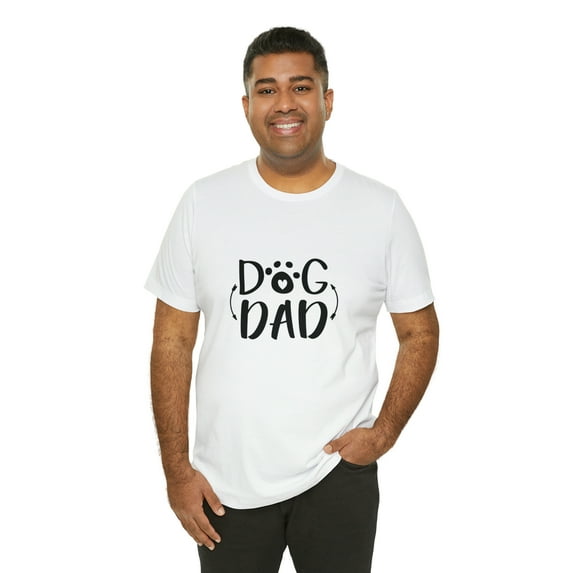 Unisex Jersey Short Sleeve Tee Dad Dog