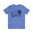 thumbnail image 1 of Unisex Jersey Short Sleeve Tee Go Lions Blue Tshirt, 1 of 12