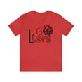 thumbnail image 1 of Unisex Jersey Short Sleeve Tee Go Lions Red Tshirt, 1 of 12