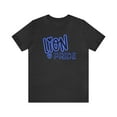 thumbnail image 1 of Unisex Jersey Short Sleeve Tee Lion Pride Blue Tshirt, 1 of 12