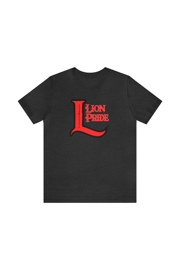 Unisex Jersey Short Sleeve Tee Lion Pride Mascot Tshirt