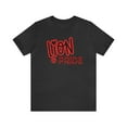 thumbnail image 1 of Unisex Jersey Short Sleeve Tee Lion Pride Red Tshirt, 1 of 12