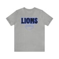 thumbnail image 1 of Unisex Jersey Short Sleeve Tee Lions Football Blue, 1 of 12
