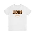 thumbnail image 1 of Unisex Jersey Short Sleeve Tee Lions Football Gold, 1 of 12