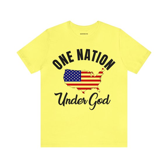 Unisex Jersey Short Sleeve Tee One Nation Under God