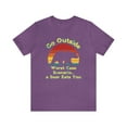 thumbnail image 1 of Unisex Jersey Short Sleeve Tee Retro Go Outside Shirt, 1 of 12