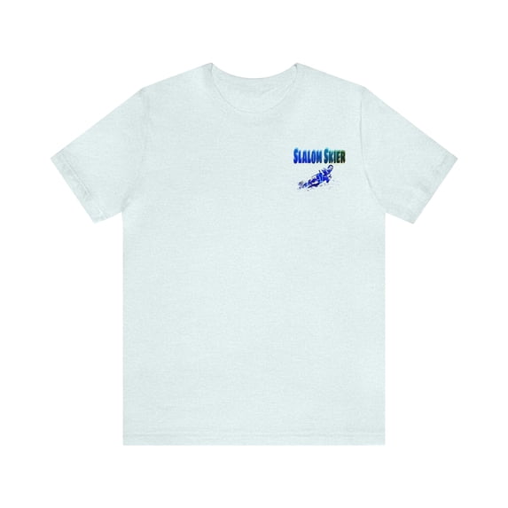 Unisex Jersey Short Sleeve Tee Slalom Ski/Waterski