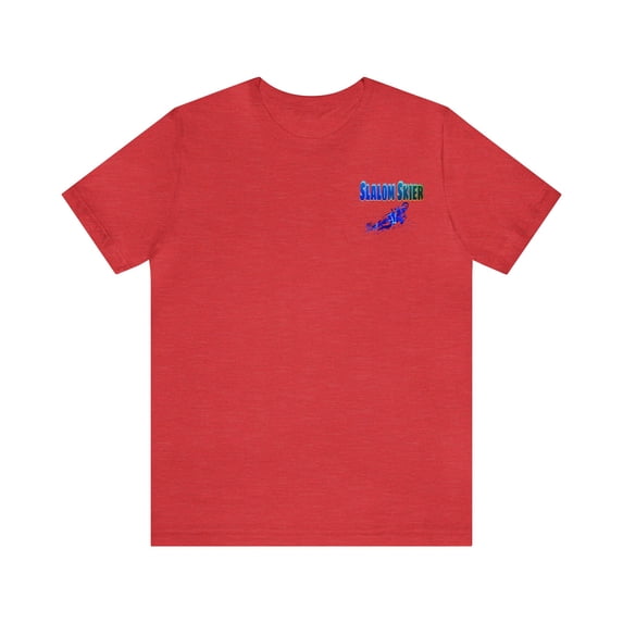 Unisex Jersey Short Sleeve Tee Slalom Ski/Waterski