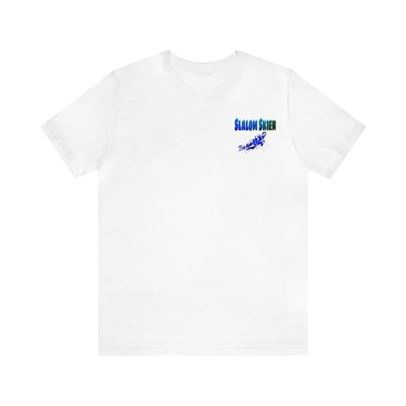 Unisex Jersey Short Sleeve Tee Slalom Ski/Waterski