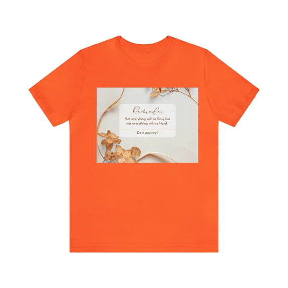 Unisex Jersey Short Sleeve Tee