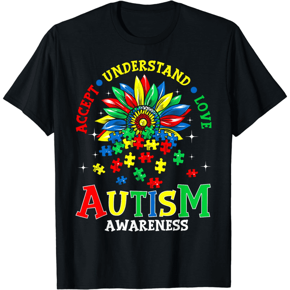 Autism Awareness T-Shirt Adult Unisex – Men Women Autism Awareness Shirt