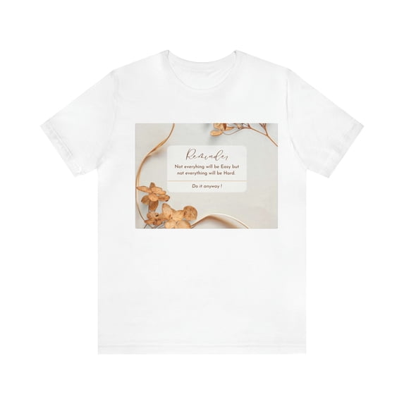 Unisex Jersey Short Sleeve Tee