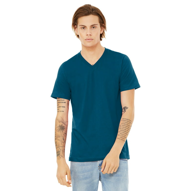 Wepbel Deep V Short Sleeve T-shirt Men's Sports Large V-neck Slim Tigh –  Triple AAA Fashion Collection