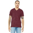 thumbnail image 1 of Unisex Jersey Short-Sleeve V-Neck T-Shirt - MAROON MARBLE - L, 1 of 4