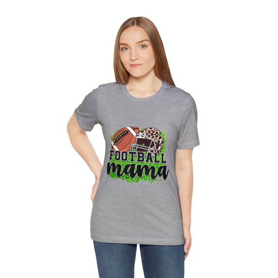 Unisex Jersey Streetwear Short Sleeve T-shirt Football Mama NFL