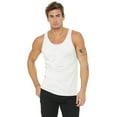 thumbnail image 1 of Unisex Jersey Tank - WHITE FLK TRBLND - 2XL, 1 of 5