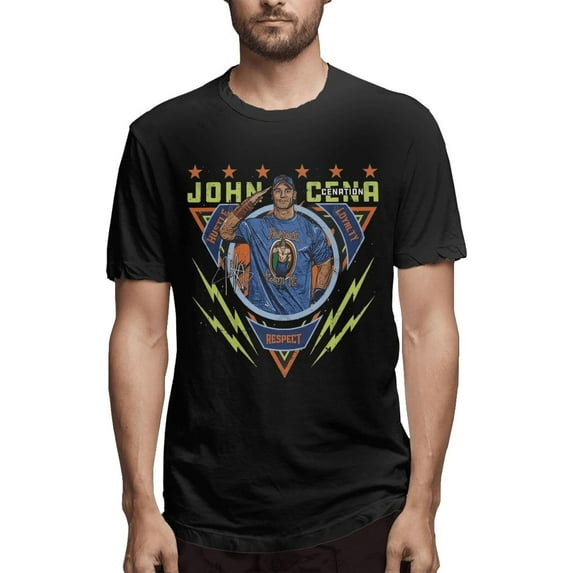 Unisex John Cena Youth Man's Short-Sleeve T Shirt Vintage Shirt Cotton Round Neck T-Shirt Tops Clothing T-Shirts
