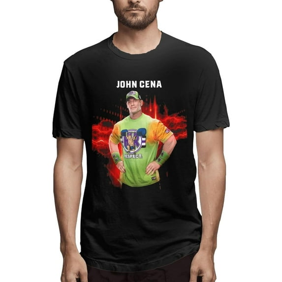 Unisex John Cena Youth Man's Short-Sleeve T Shirt Vintage Shirt Cotton Round Neck T-Shirt Tops Clothing T-Shirts