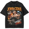 thumbnail image 1 of Unisex John Cena Youth Man's Woman Short-Sleeve T-Shirt Vintage Shirts Cotton Crew Neck T-Shirt Tops Clothes T-Shirts, 1 of 4