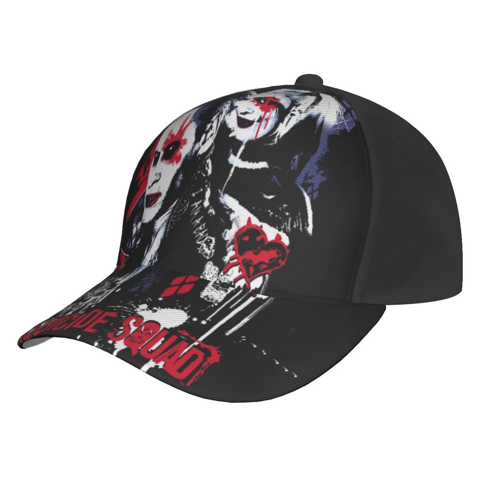 Unisex Joker Harley Quinn Baseball Cap Adjustable Trucker 
