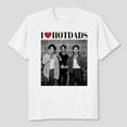 thumbnail image 1 of Unisex Jonas Brothers Shirt, I Love Hot Dads T-Shirt, Sizes S-5XL, Tbun, 1 of 5