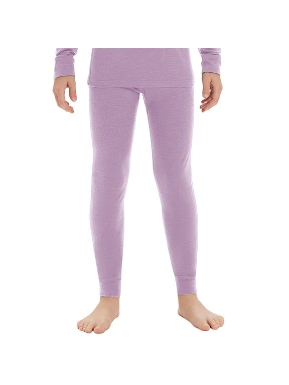Unisex Kids Merino Wool Base Layer Pants Thermal Underwear Bottoms for Girls & Boys Ski Winter Hiking