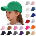thumbnail image 1 of Unisex Kids' Baseball Cap Comfortable Ponytail Caps Breathable Toddler Hat 2-5 Years, 1 of 4