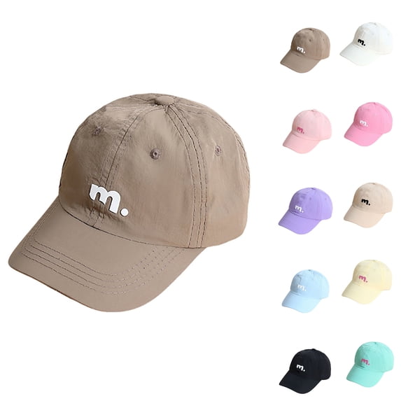 Unisex Kids' Baseball Cap Quick Dry Ponycap Breathable Girls Hats