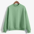 thumbnail image 1 of Unisex Kids Crewneck Pullover Tops Long Sleeve Sweatshirt Solid Color Shirts Trendy Casual Clothes Fall Sweatshirts, 1 of 7